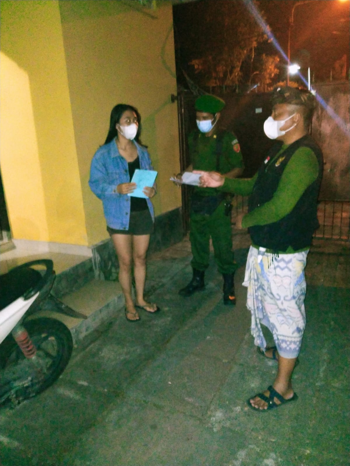 Penertiban administrasi penduduk non permanen di Lingk/Br. Abian Kapas Tengah