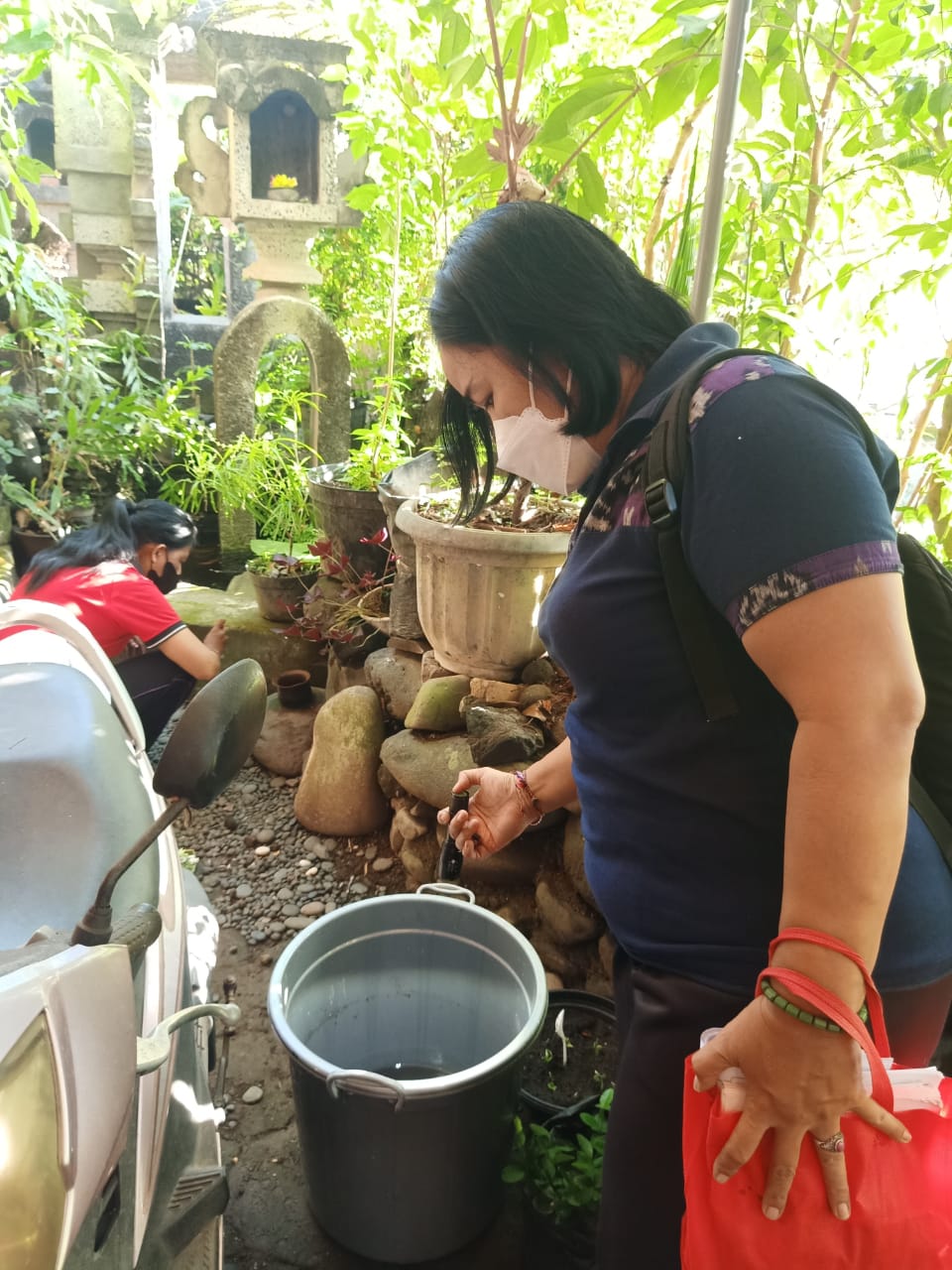 optimalisasi Gerakan PSN 3M Plus Cegah DBD serta sosialisasi & edukasi prokes Cegah Covid-19