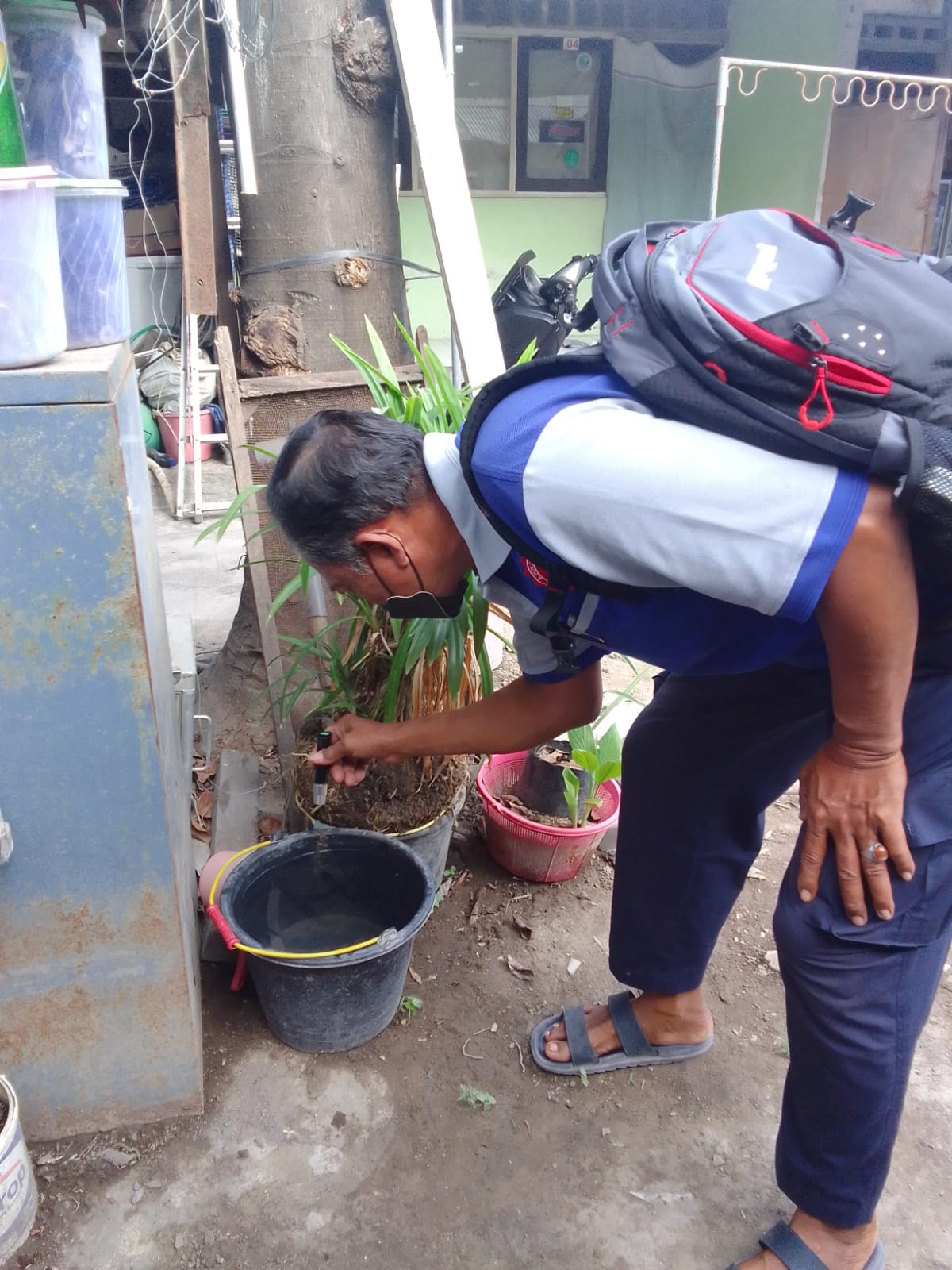 Optimalisasi Gerakan PSN 3M Plus Cegah DBD serta sosialisasi & edukasi protokol kesehatan Cegah Covi