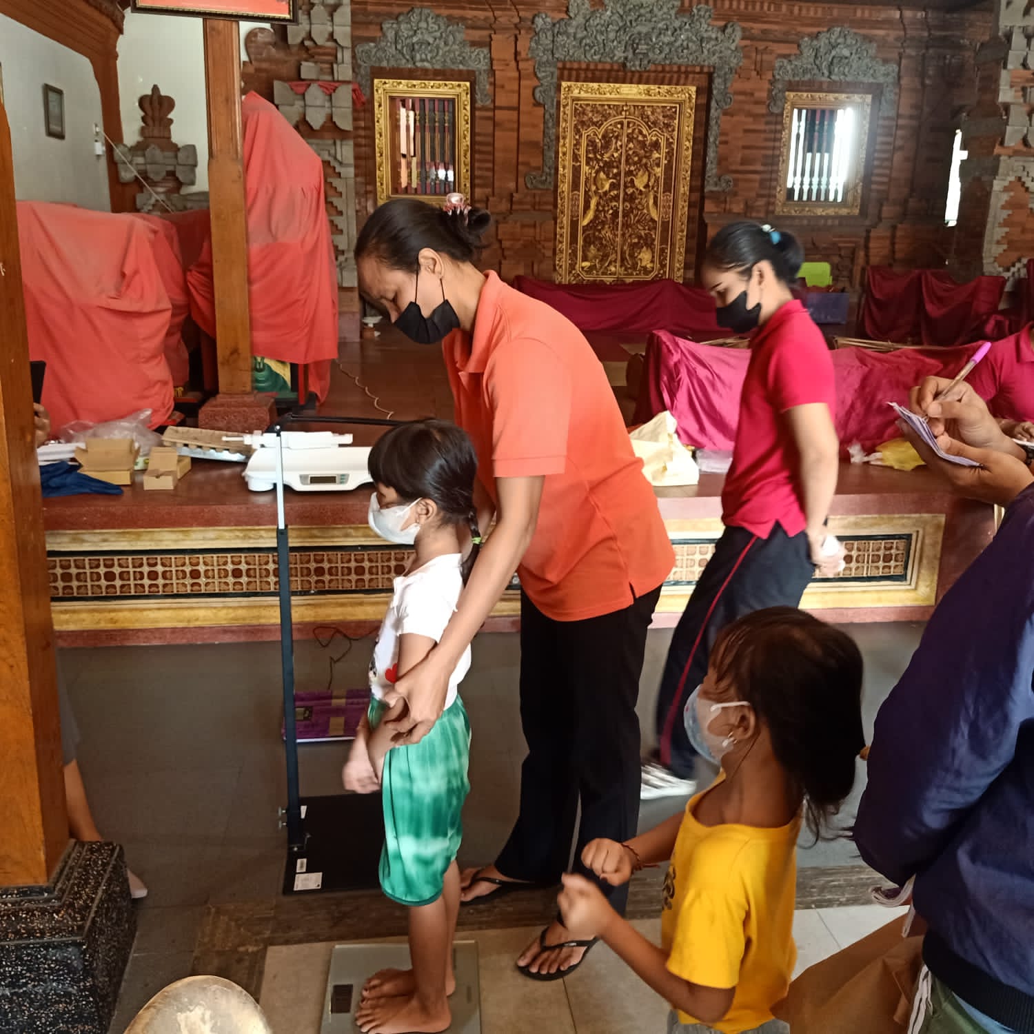 Posyandu Balita & Lansia dan pembagian Vit A di Br. Ketapian Kelod