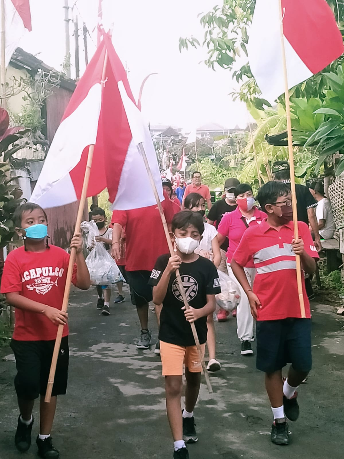 Semarak HUT ke-77 Kemerdekaan RI di Br. Buaji Sari