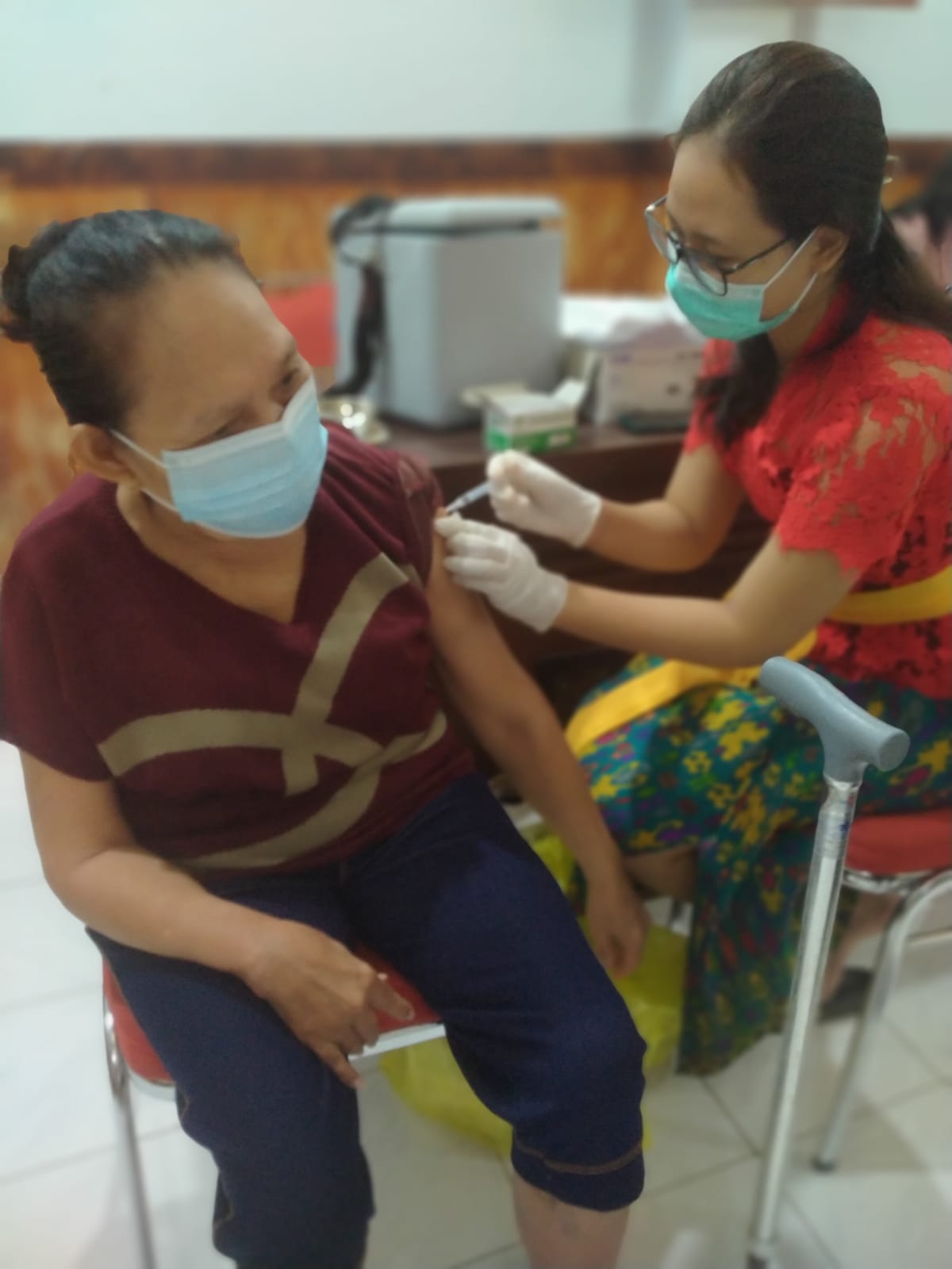 Vaksinasi Dosis 3 (BOOSTER) Berbasis Banjar/ Lingkungan di Wilayah Kelurahan Sumerta