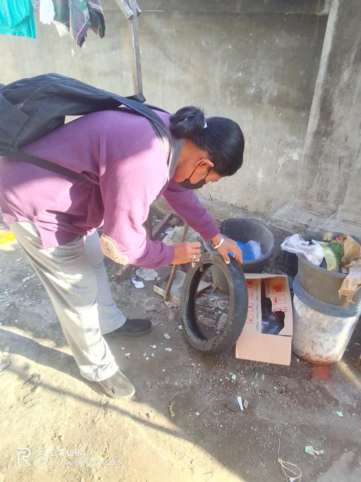 Optimalisasi Gerakan PSN 3M Plus Cegah DBD serta sosialisasi 