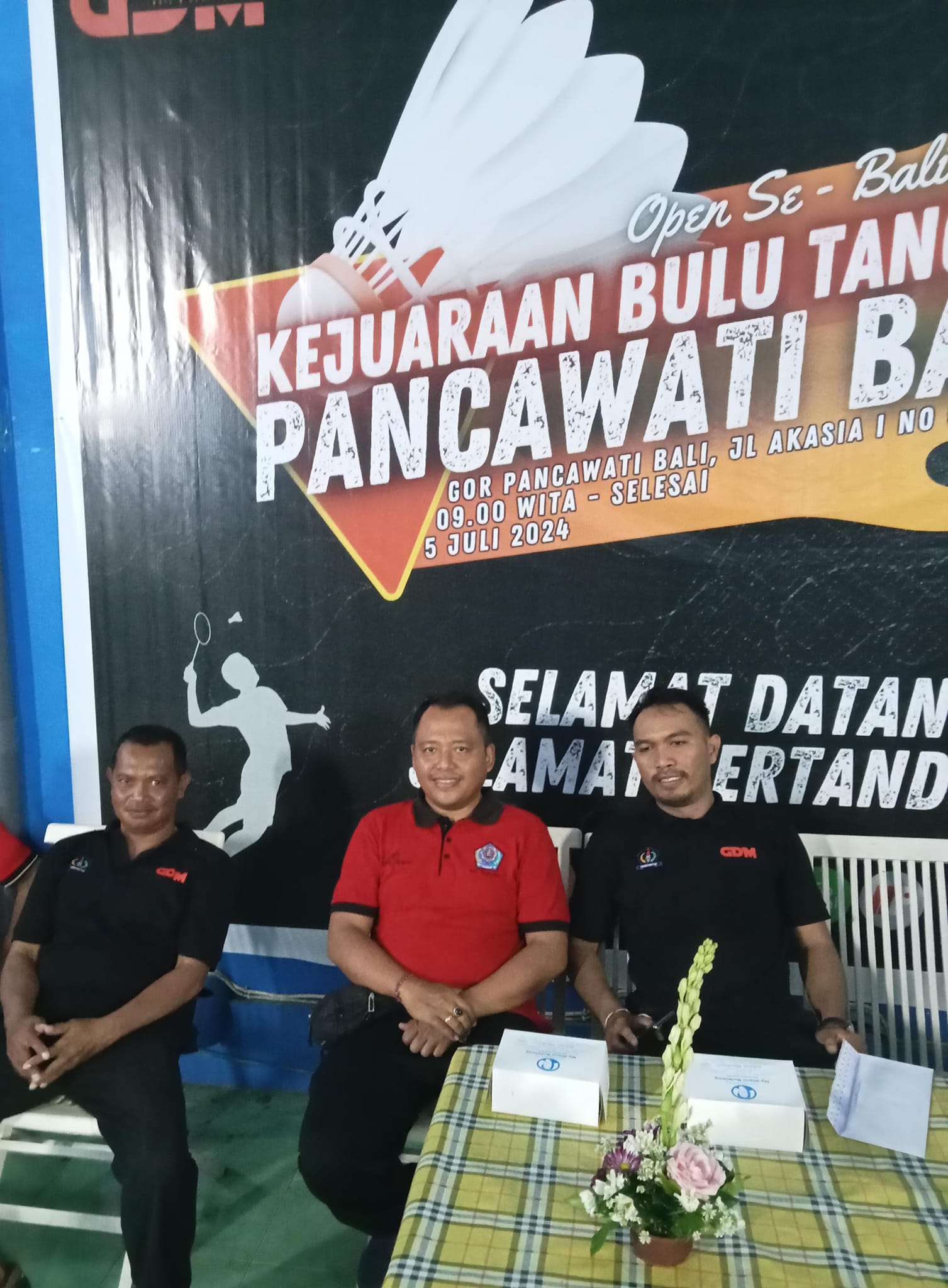 Pembukaan Kejuaraan Bulutangkis Pancawati Bali ( open se-Bali) 