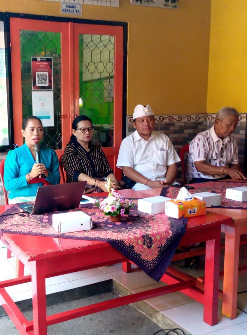 Sinergitas penyelenggaraan pendidikan pada satuan pendidikan TK/PAUD Putra Udyana di wilayah Kelurah