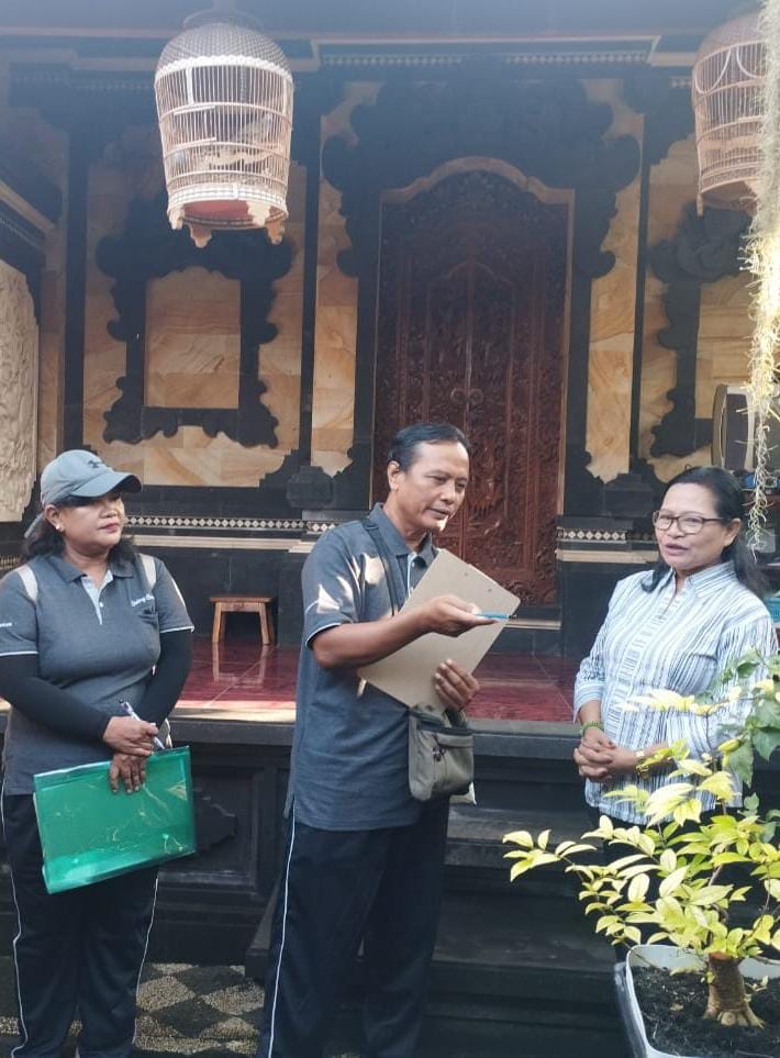 Penilaian Lomba Ketahanan Pangan Keluarga dan Kebersihan Lingkungan tingkat Banjar/Lingkungan se-Kel