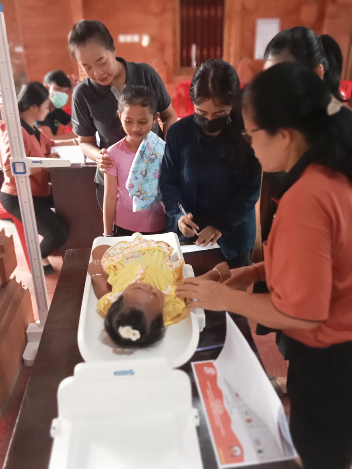 osyandu Serentak Intervensi Stunting di Kota Denpasar yang pelaksanaanya dilaksanakan secara bersama