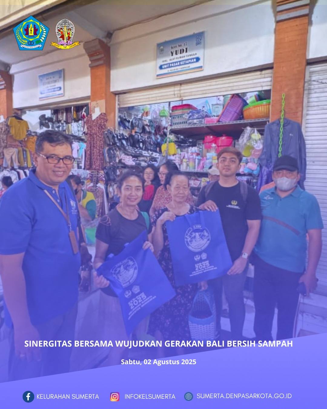 Sinergitas bersama mewujudkan Gerakan Bali Bersih Sampah sesuai Surat Edaran Gubernur Bali Nomor 9 T