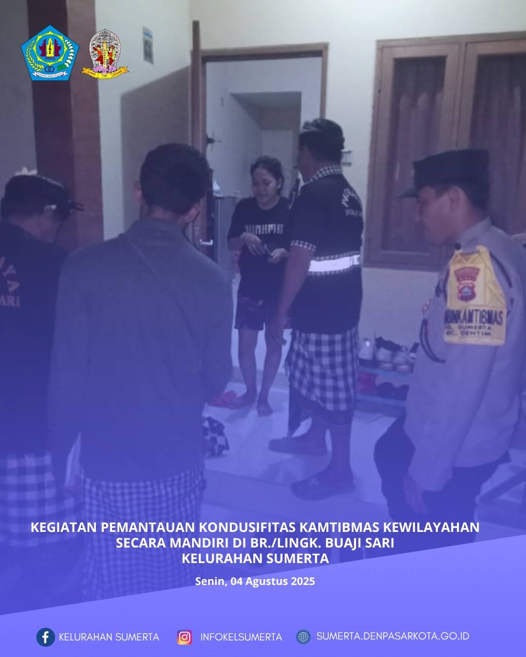 Giat pengendalian mobilitas dan penertiban administrasi penduduk non permanen secara mandiri di Ling
