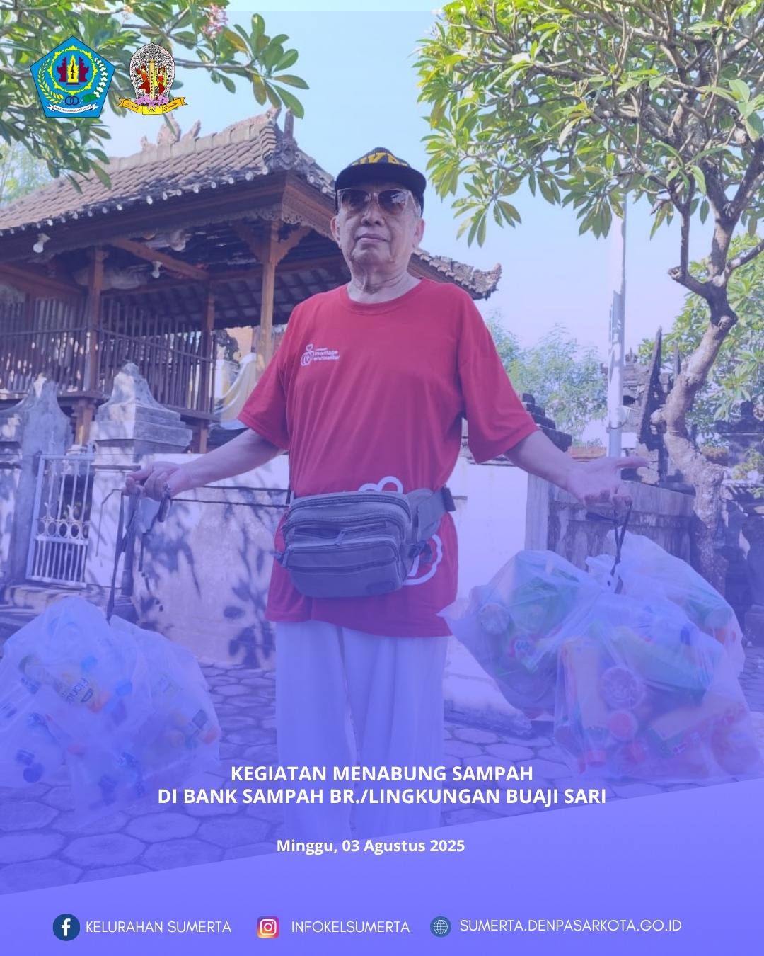 Giat peduli lingkungan melalui aktivitas menjadi nasabah sekaligus menabung secara berkala dan berke