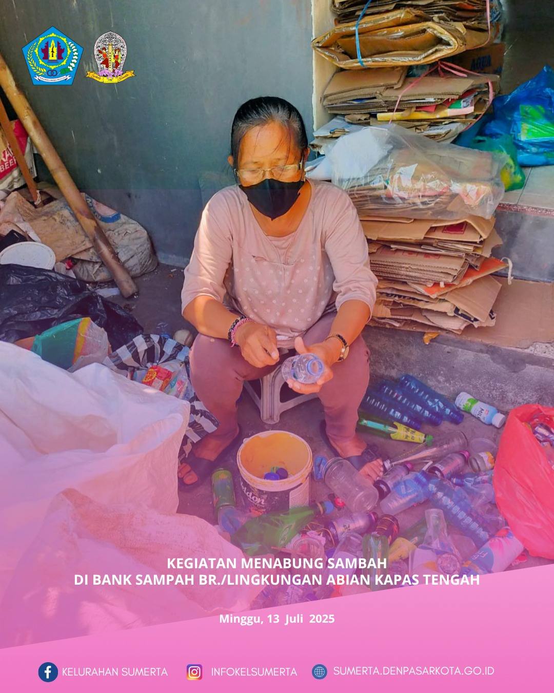 Giat peduli lingkungan melalui aktivitas menjadi nasabah sekaligus menabung secara berkala dan berke