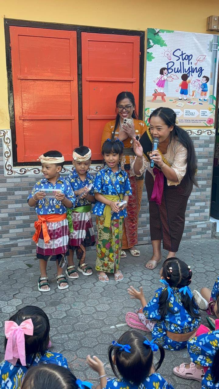 Pendampingan kegiatan MPLS hari ke-4 TK Putra Udyana