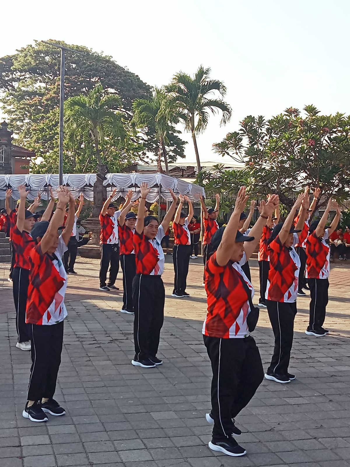 Partisipasi Lansia Abian Kapas Tengah dalam Simfoni dalam Harmoni di Art Center Denpasar