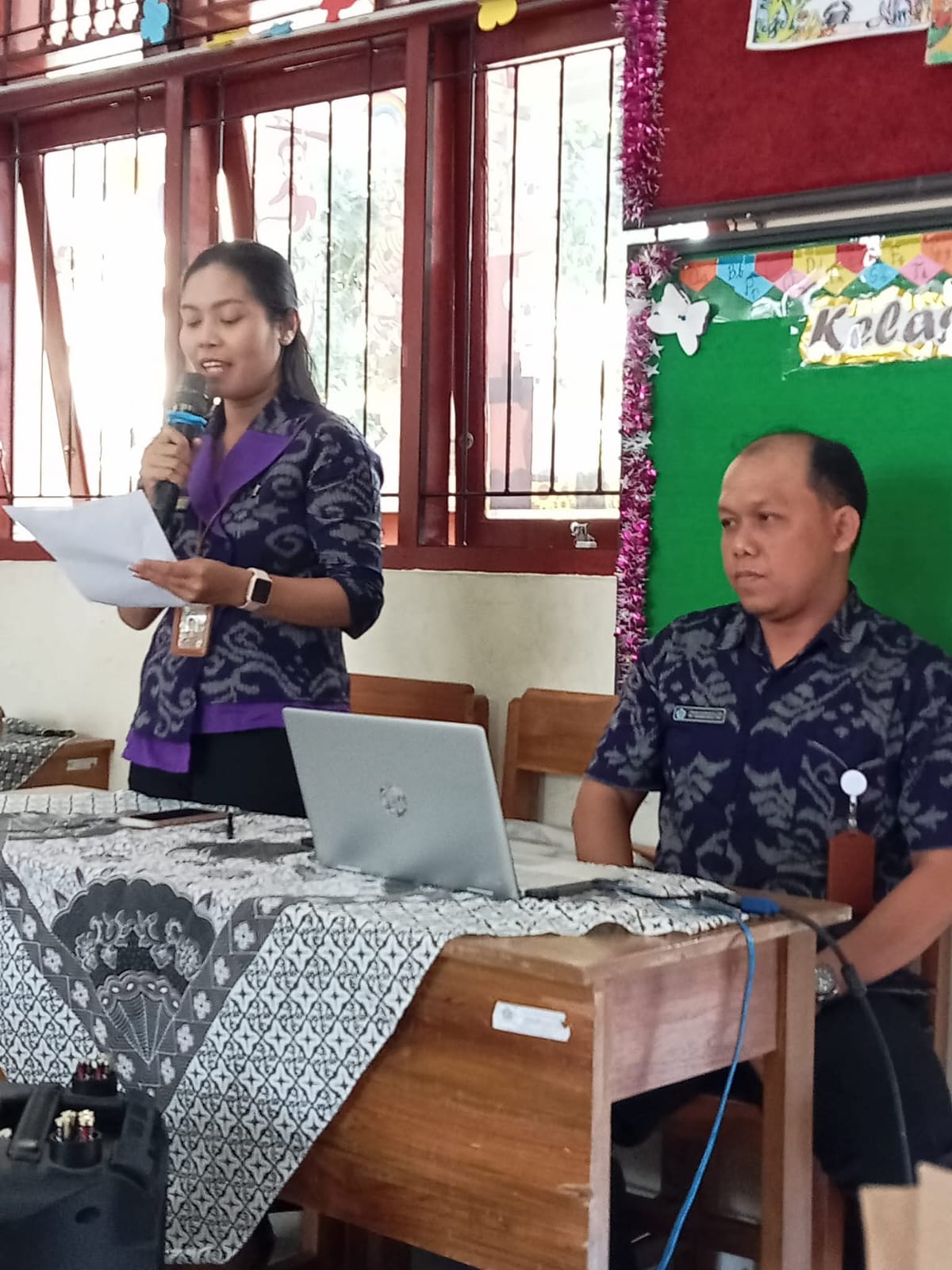 Pisah kenal kepala SD Negeri 1 Sumerta