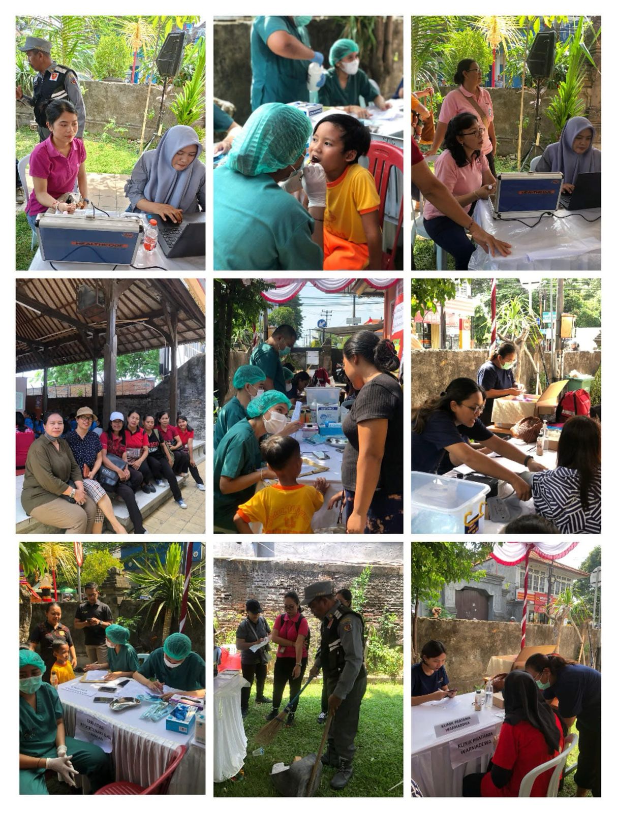 Pasar murah dan layanan publik di lungkungan tanjung bungkak I untuk pengendalian inflasi hari -4