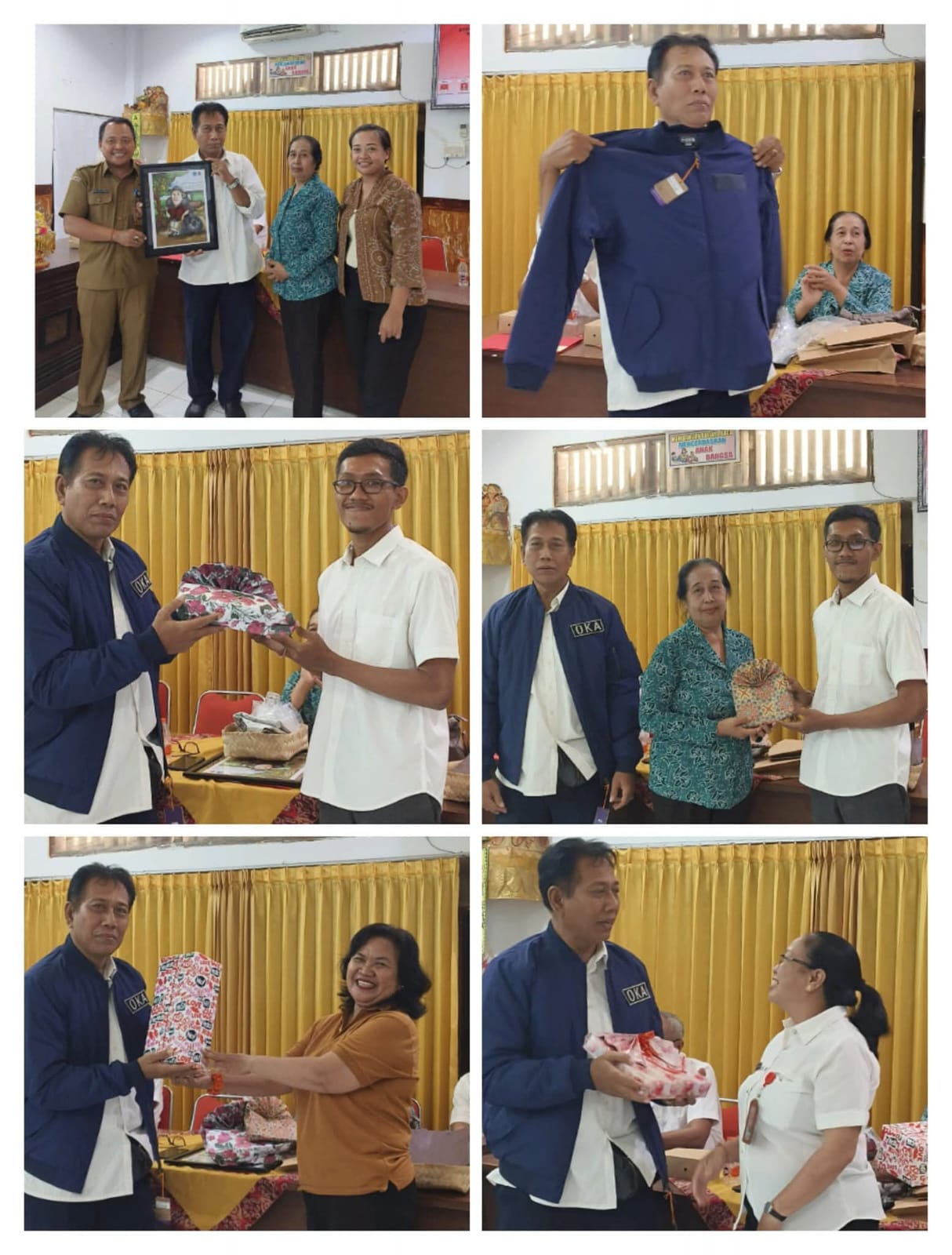 Penyerahan Surat Keputusan Pengangkatan dan Pemberhentian Kepala Lingkungan Buaji Sari