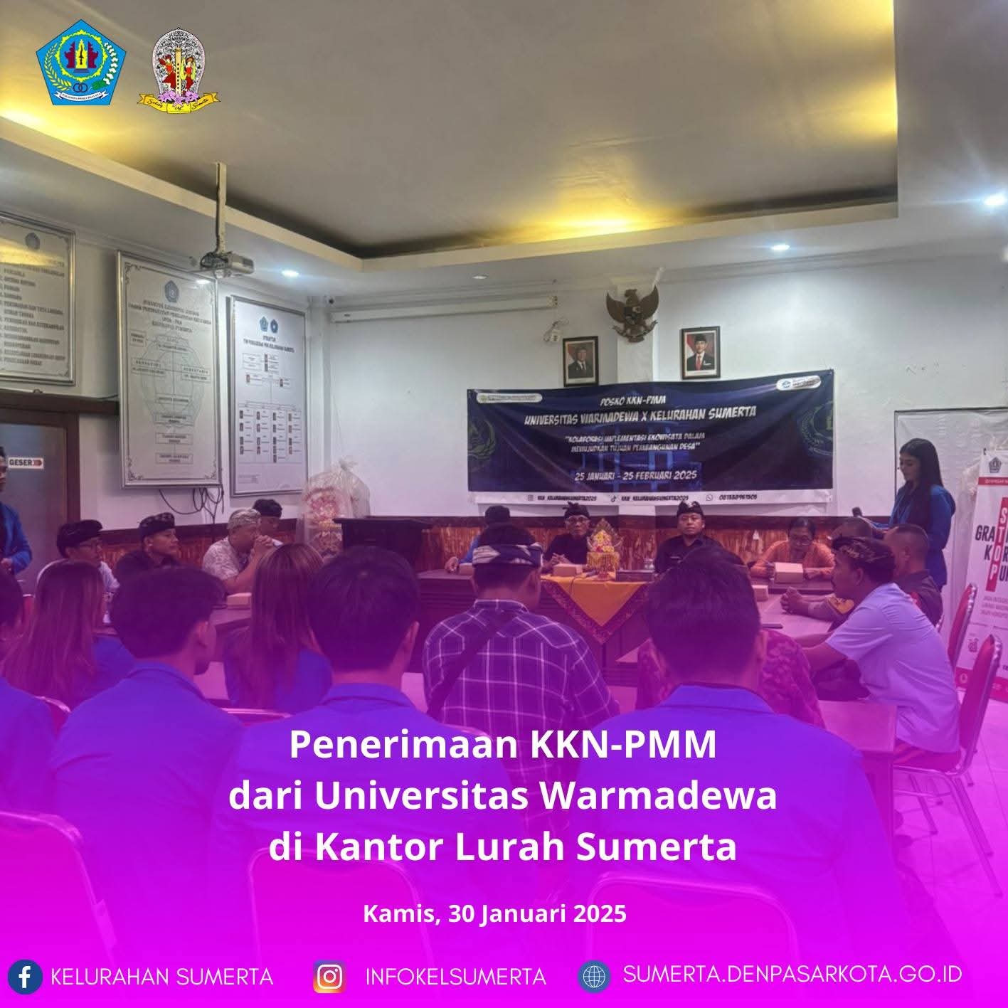 Penerimaan Mahasiswa KKN-PMM Warmadewa