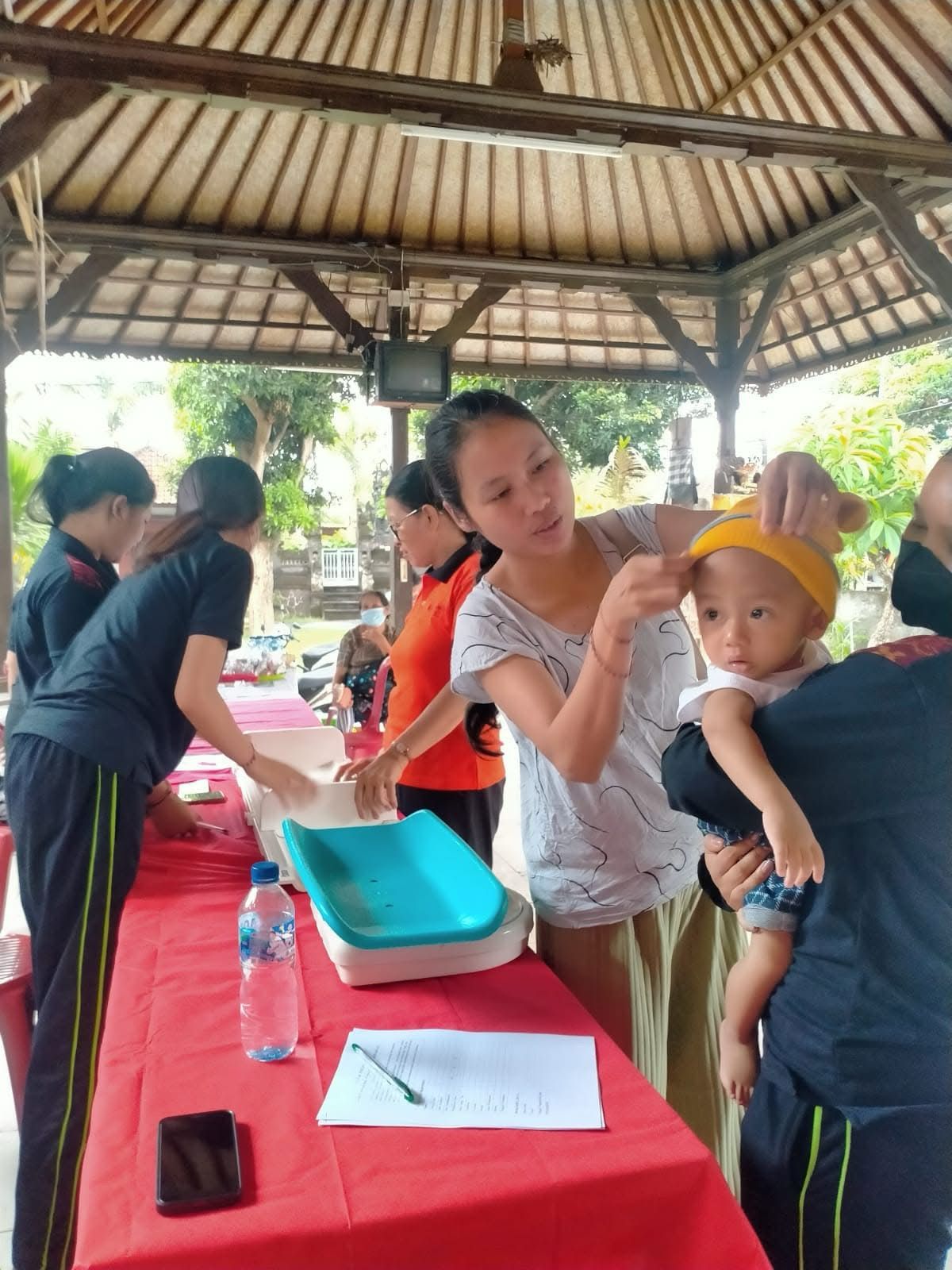 Posyandu Balita dan Sosialisasi Kesehatan di Banjar Tanjung Bungkak I