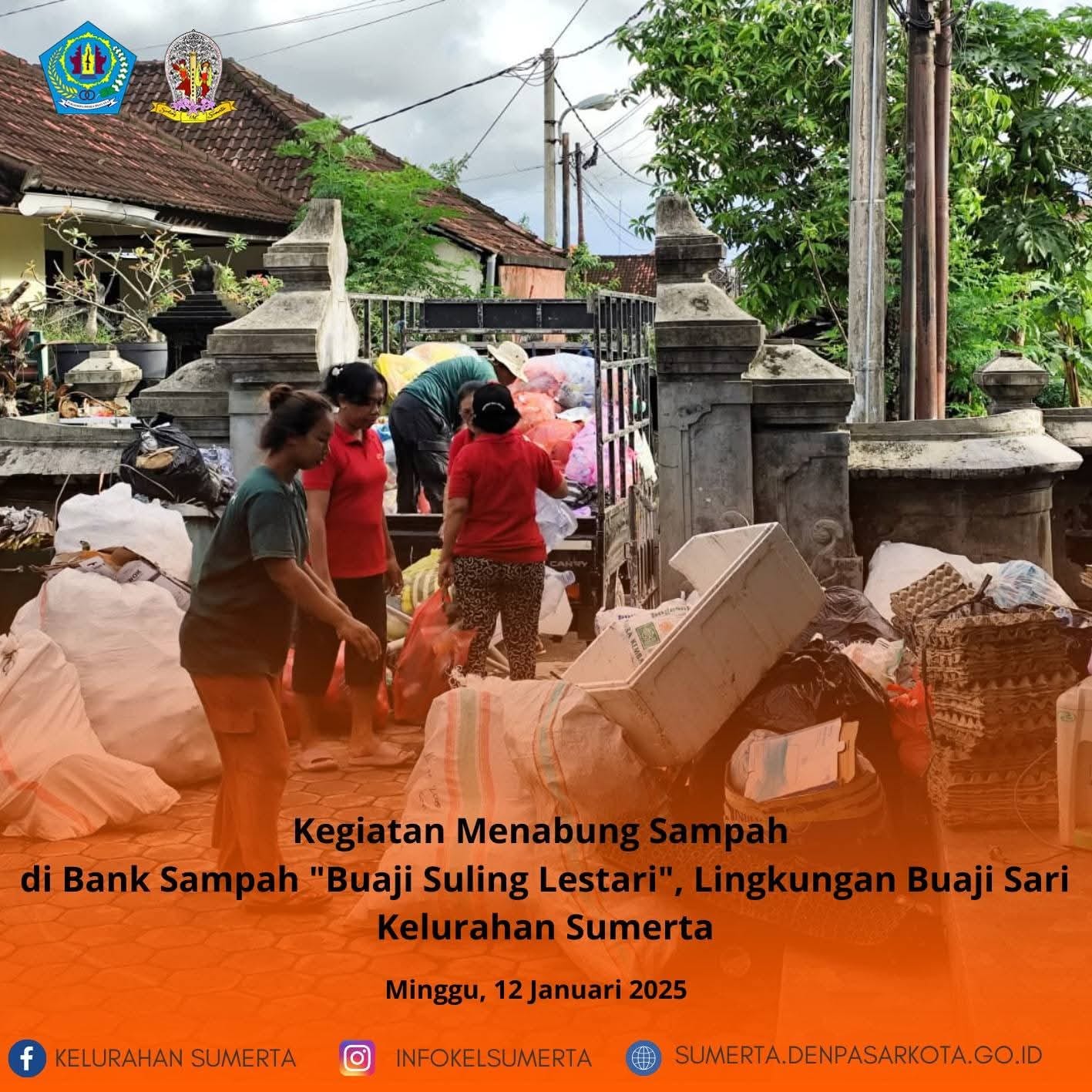 Giat peduli lingkungan melalui aktivitas menjadi nasabah sekaligus menabung secara berkala dan berke