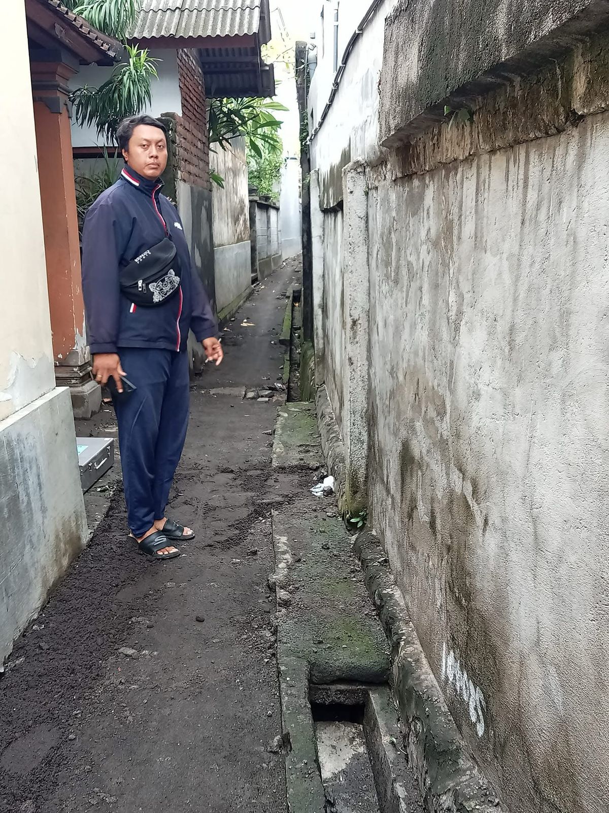 Pemantauan pavingsasi di Jl. Nusa Indah G.XX Abian Kapas Kelod