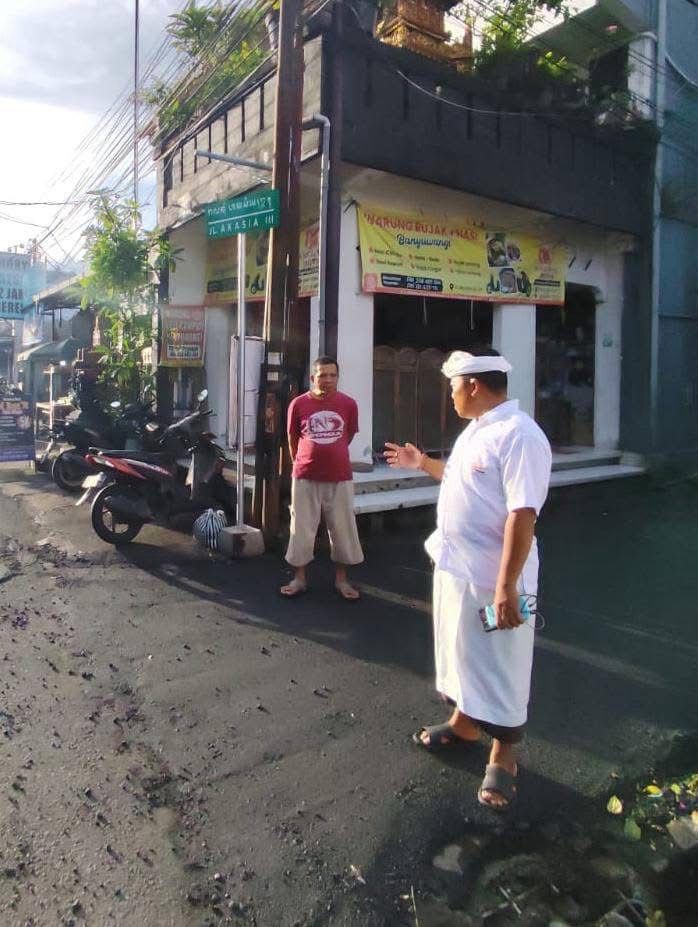Pemantauan Pengaspalan Jalan Akasia I<II<II dan V Lingkungan Buaji Sari