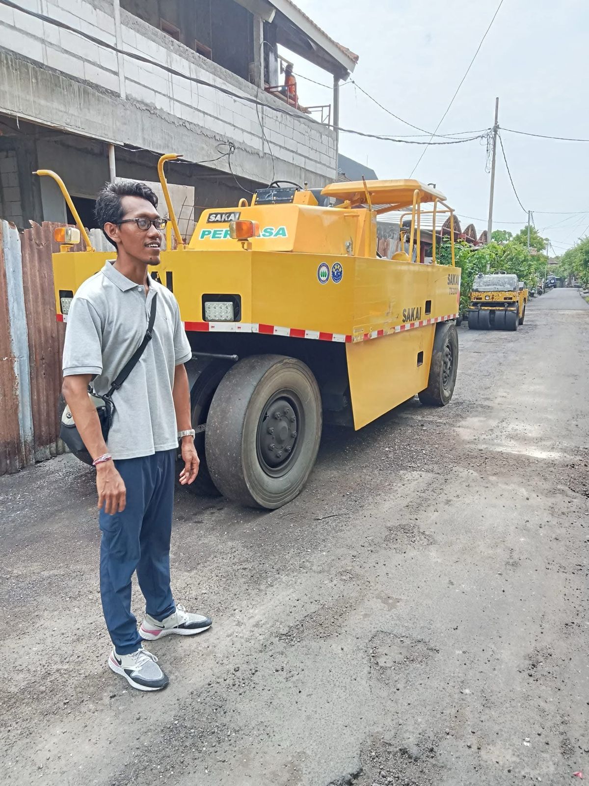 Pemantauan Pengaspalan di Jl. Akasia VI, VII, dan XII Buaji Sari