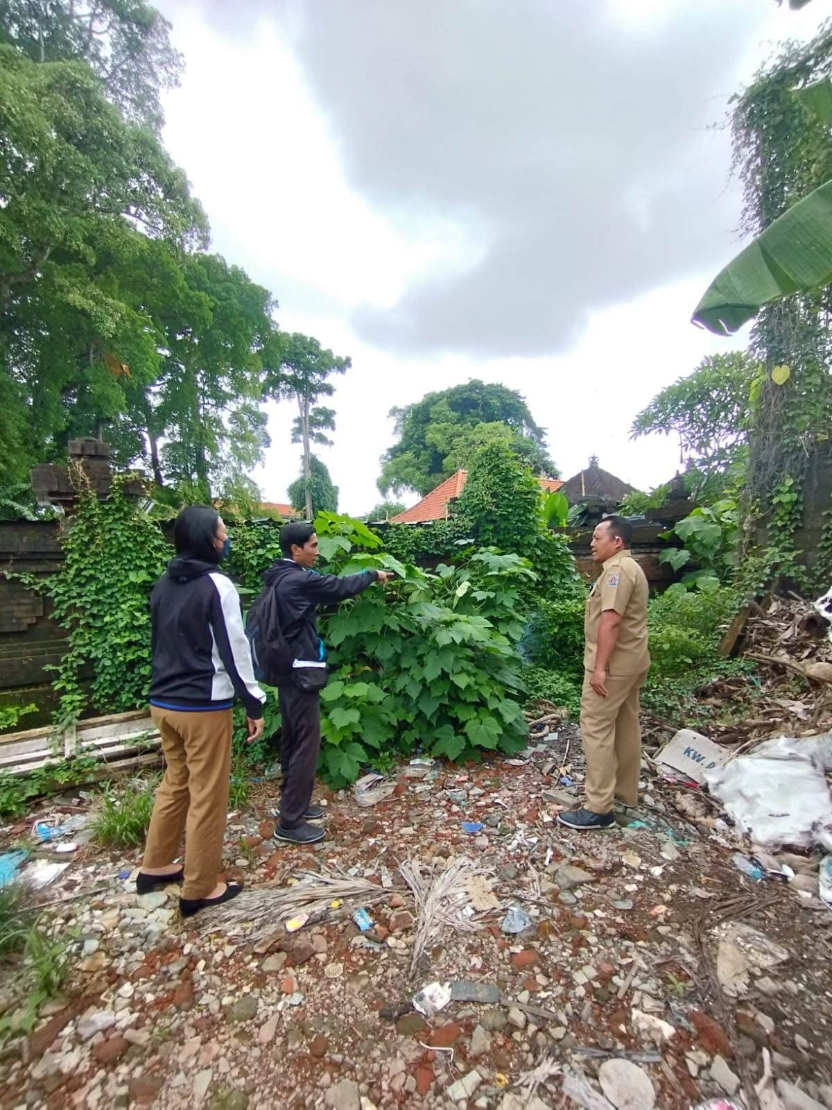 Peninjauan Rencana Panataan Akses Jalan di Utara Pura Kahyangan 