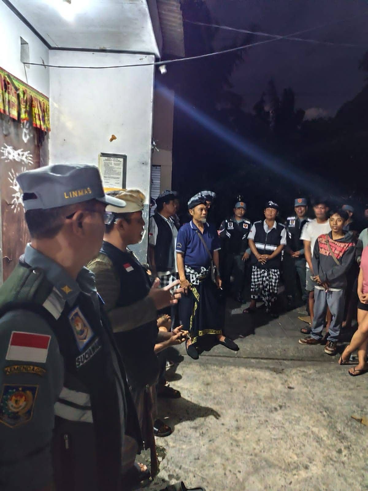 Pemantauan kamtibmas Jelang Natal 2024 di Kelurahan sumerta