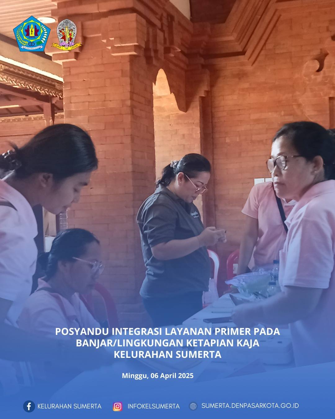 Pemantauan kondisi kesehatan melalui kegiatan posyandu Integrasi Layanan Primer (ILP) bagi seluruh s