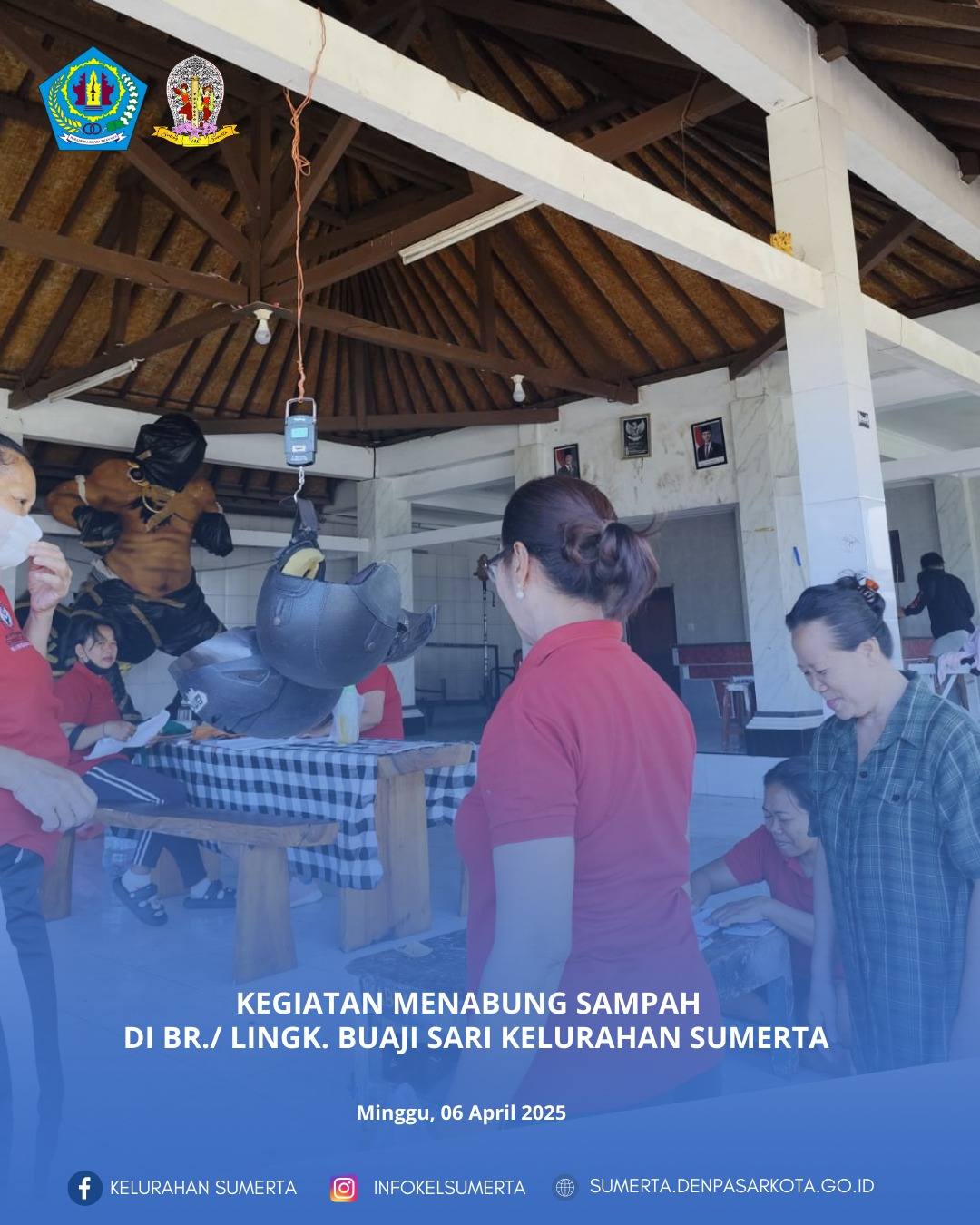 Giat peduli lingkungan melalui aktivitas menjadi nasabah sekaligus menabung secara berkala dan berke