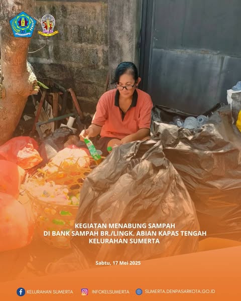 Giat peduli lingkungan melalui aktivitas menjadi nasabah sekaligus menabung secara berkala dan berke