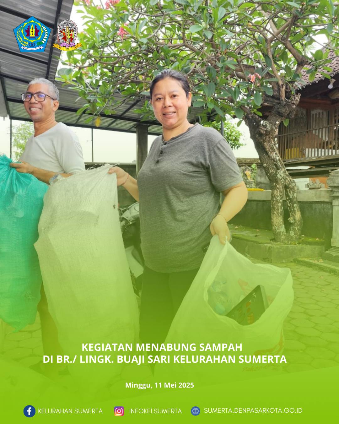 Giat peduli lingkungan melalui aktivitas menjadi nasabah sekaligus menabung secara berkala dan berke