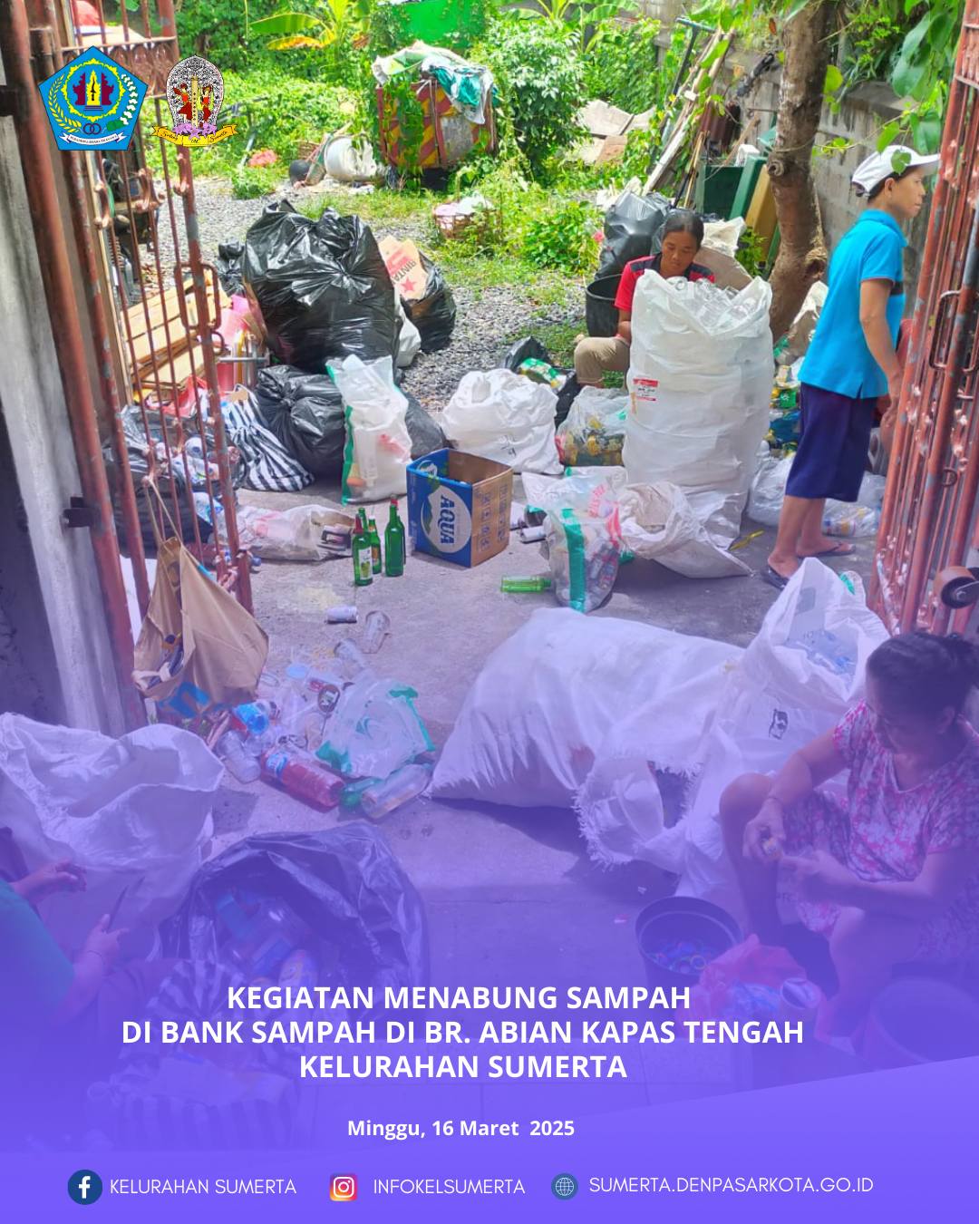 Giat peduli lingkungan melalui aktivitas menjadi nasabah sekaligus menabung secara berkala dan berke