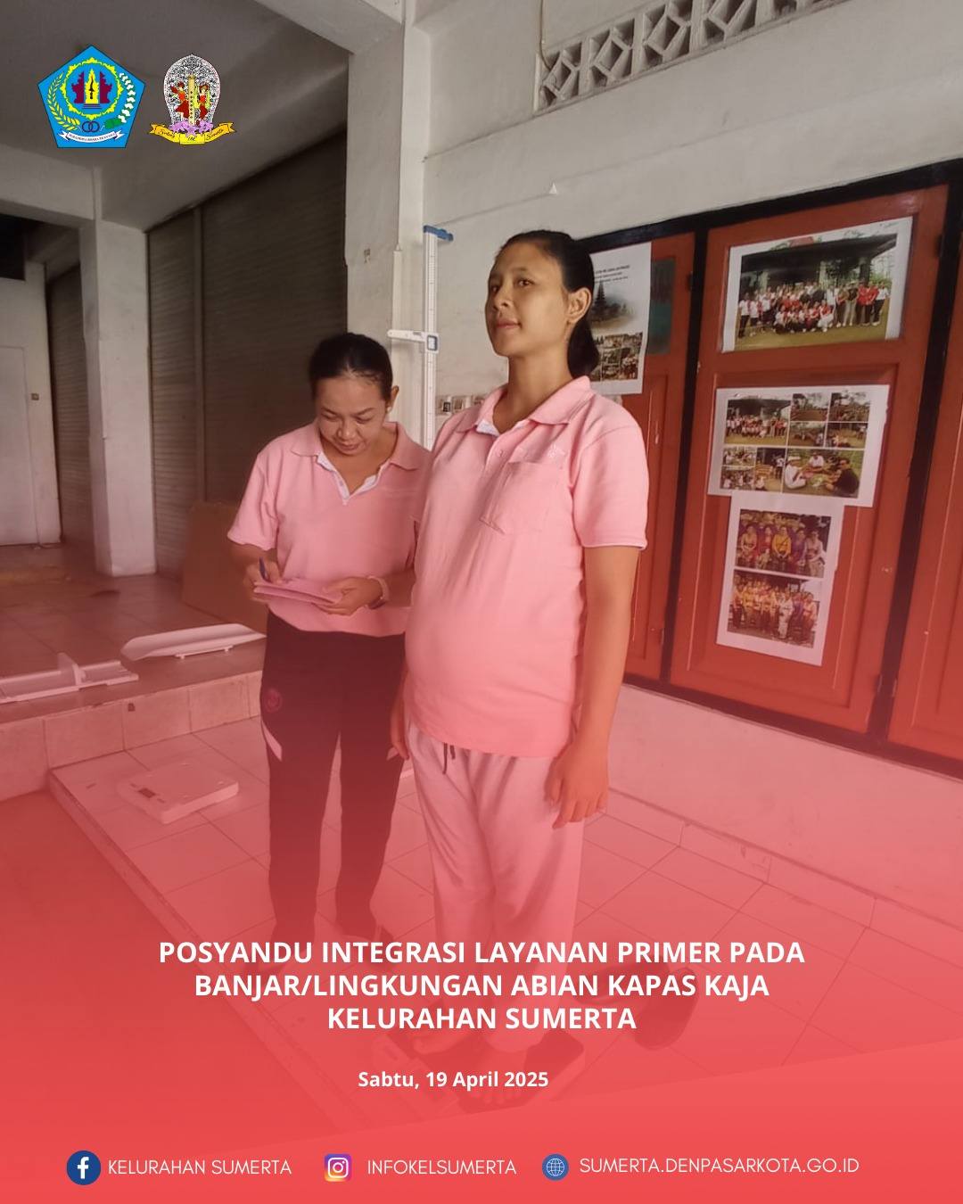 Pemantauan kondisi kesehatan melalui kegiatan posyandu Integrasi Layanan Primer (ILP) bagi seluruh s