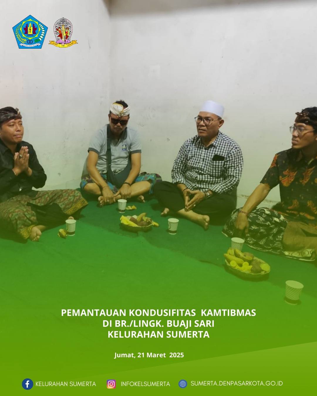 Sinergitas toleransi dalam harmoni melalui pemantauan dan pengendalian kondusifitas kamtibmas kewila