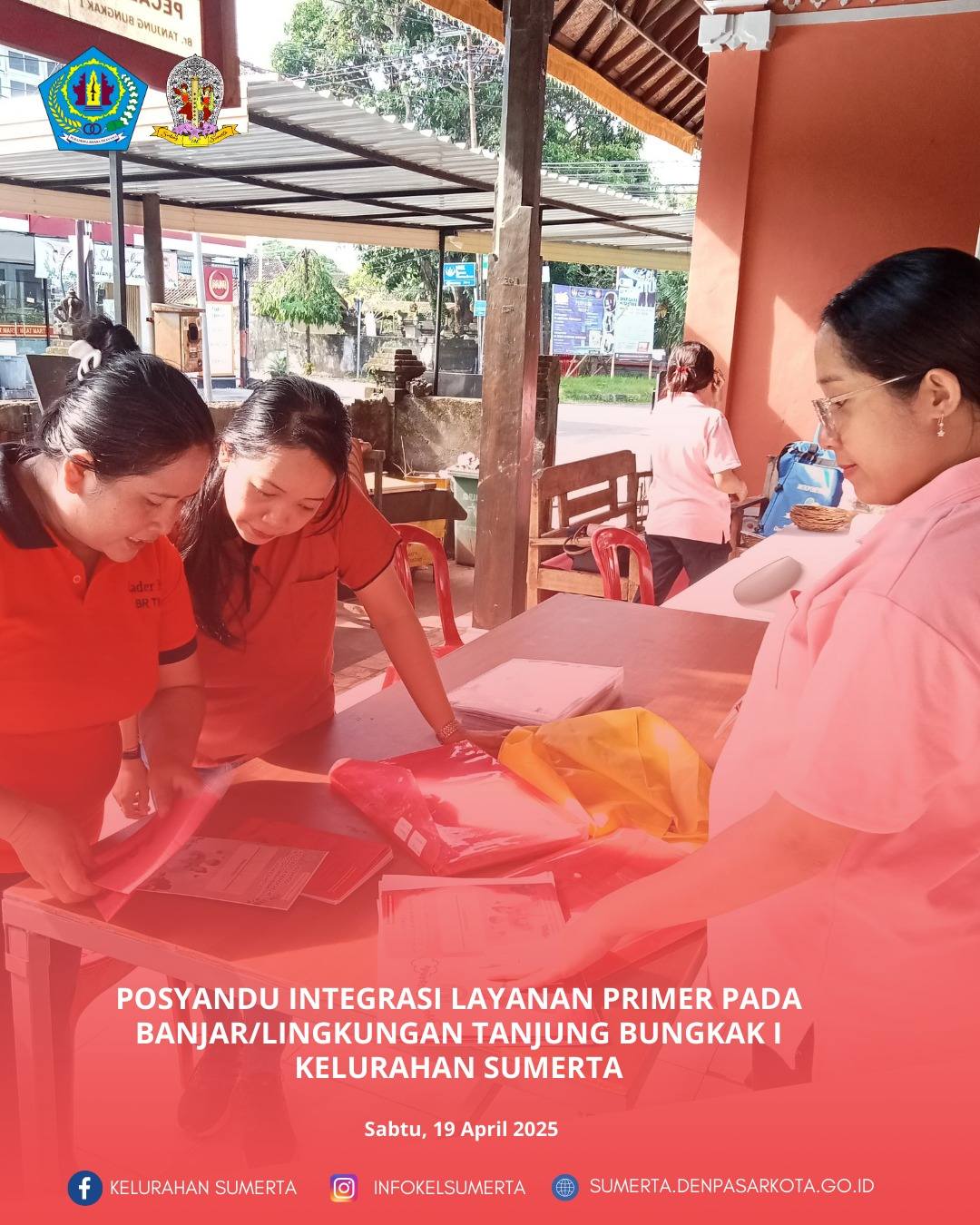 Pemantauan kondisi kesehatan melalui kegiatan posyandu Integrasi Layanan Primer (ILP) bagi seluruh s