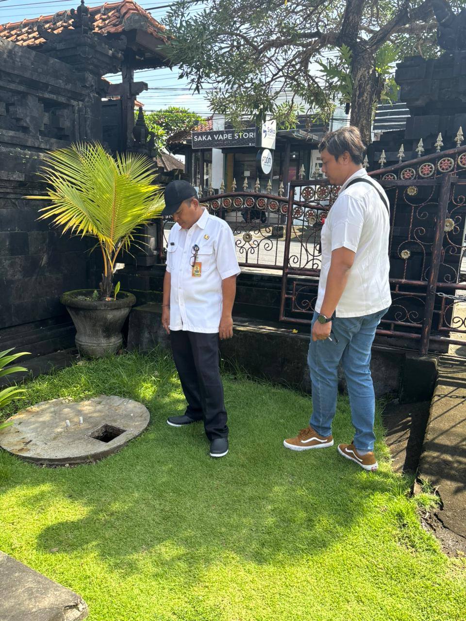 Monitoring pemanfaatan fasilitasi teba modern (sumur komposter) dan penggunaan tong komposter di are